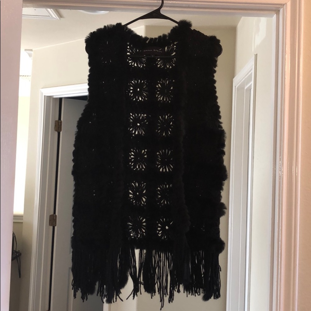 DANA STEIN fur vest